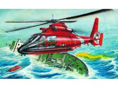 Збірна модель 1/48 рятувальний вертольот HH-65 Dolphin берегової охорони США Trumpeter 02801