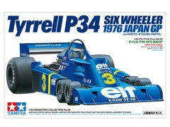 Сборная модель 1/20 болид Формула 1 Tyrrell P34 SIX WHEELER 1976 JAPAN GP Tamiya 20058