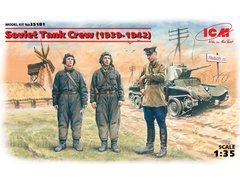 Фігури 1/35 Радянський танковий екіпаж (1939-1942р.) ICM 35181
