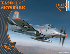 Збірна модель 1/48 літак XA2D-1 Skyshark early version Clear Prop! CP4802
