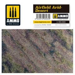 Коврик для имитации земляных и травяных аэродромов Airfield Arid-Desert Ammo Mig 8483