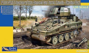 Збірна модель 1:35 бронетранспортер FV103 CVR(T) Spartan with Extra Armour HB Gun Turret Gecko Models 35GM0052