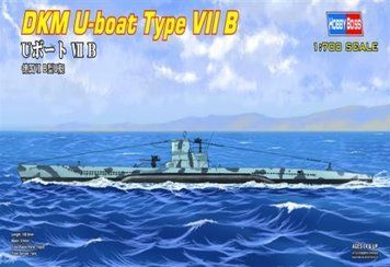 Сборная модель 1:700 подлодка U-BOAT Тип VIIB Hobby Boss 87008