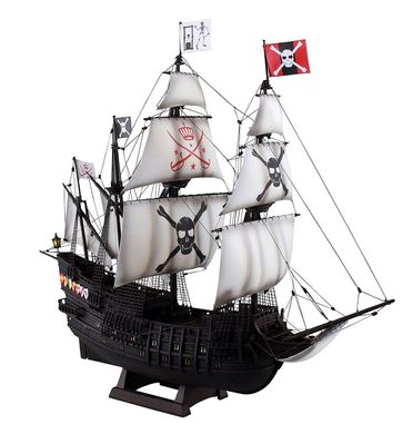 Prefab model 1/100 sailing ship Pirate Ship Aoshima 055007