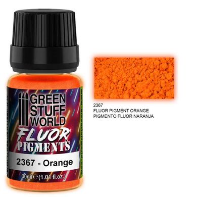 Флуоресцентні пігменти з інтенсивними кольорами ORANGE FLUOR Green Stuff World 2367