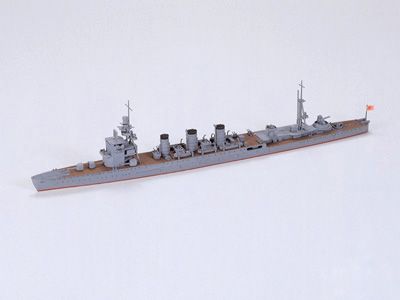 Збірна модель 1/700 японський легкий крейсер Nagara 長 良 Серія Waterline Tamiya 31322