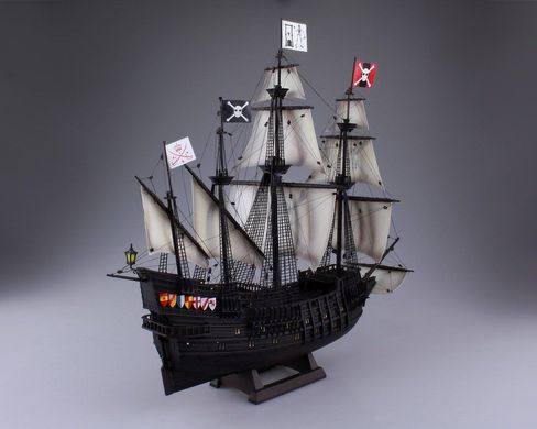 Збірна модель 1/100 парусний корабель Pirate Ship Aoshima 055007