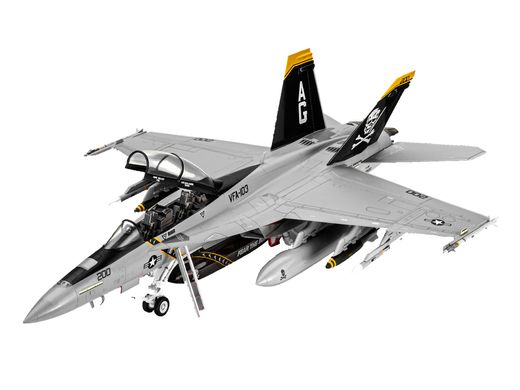 Prefab model 1/72 F/A-18F Super Hornet Revell 03834