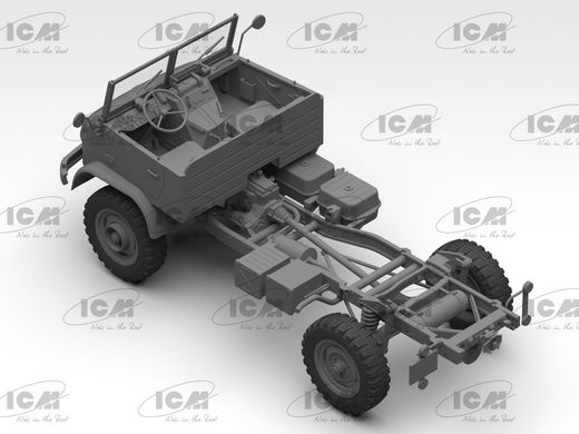 Збірна модель 1/35 Unimog S 404, Німецький військовий автомобіль ICM 35135