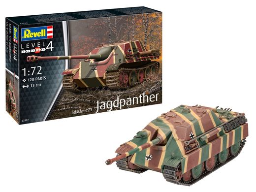 Сборная модель 1:72 Sd.Kfz.173 Jagdpanther Revell 03327