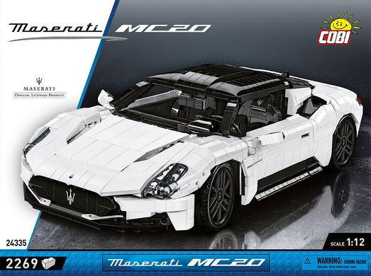 Навчальний конструктор спортивний автомобіль Maserati MC20 масштаб 1/12 COBI 24335