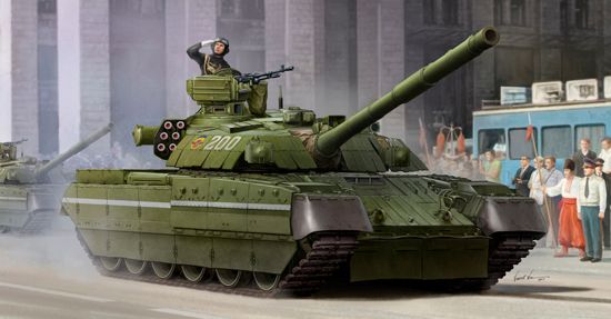 Prefab model 1/35 Ukrainian main battle tank T-84 Trumpeter 09511