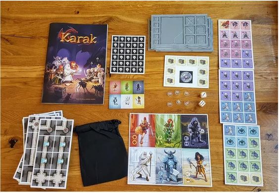 Board game Secrets of Karak Castle (Karak)