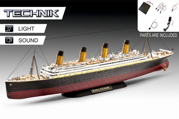 Збірна модель корабля 1:400 RMS Titanic - Technik Revell 00458