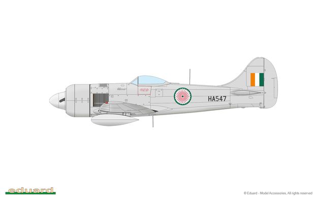 Prefab model 1/48 plane The Ultimate Tempest (Mk.II) Limited Edition Eduard 11164