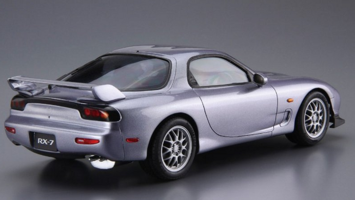 Збірна модель 1/24 автомобіль Mazda FD3S RX-7 Spirit R Type B 2002 The Model Car Aoshima 06193
