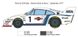 Збірна модель 1/24 спортивний автомобіль Porsche 935 Baby Italeri 3639