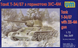 Сборная модель 1/72 танк Т-34\76-57 с пушкой ЗИС-4 UM 369
