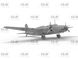 Збірна модель 1/72 літак Ki-21-Ia "Sally", японський важкий бомбардувальник ICM 72205