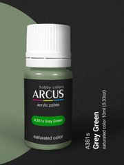 Gray Green acrylic paint ARCUS A381