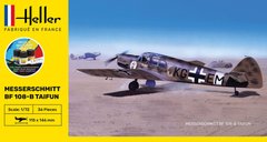 Збірна модель 1/72 літак Messerschmitt Bf 108B "Taifun" - Стартовий набір Heller 56231