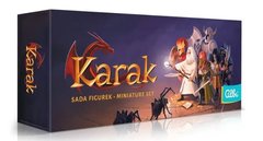A set of figures for the game Secrets of Karak Castle (Karak)