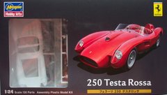 Збірна модель 1/24 2008 року автомобіль Ferrari 250 Testa Rossa 1958 Hasegawa 21219
