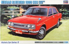 Сборная модель Nissan Bluebird 1600 SSS P510WTK (1969) Hasegawa HC8 21108