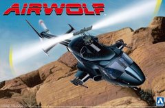 Сборная модель 1/48 вертолет Airwolf Limited Edition with Extra Clear Body Aoshima 06352