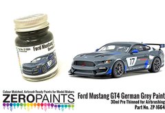 Краска Zero Paints 1664 Ford Mustang GT4 German Grey 30 ml