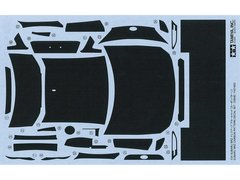 Набор декалей 1/24 автомобиль SUBARU BRZ (карбоновый узор) Tamiya 12658