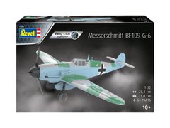 Prefab model 1/32 fighter Messerschmitt Bf109G-6 Revell 03653