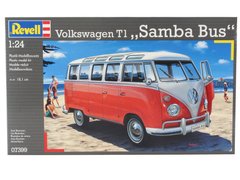 Сборная модель 1/24 автомобиль VW T1 SAMBA BUS Revell 07399