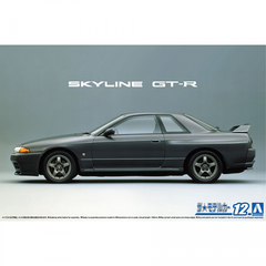 Збірна модель 1/24 автомобіля Nissan BNR32 Skyline GT-R '89 Aoshima 06143