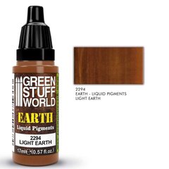 Рідкі пігменти на водній основі Liquid Pigments LIGHT EARTH 17 мл GSW 2294