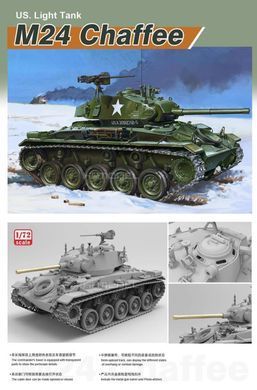 Збірна модель 1:72 танк US Light Tank M24 Chaffee Fore Art 2003