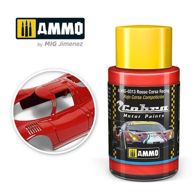 Cobra Motor Rosso Corsa Racing Ammo Mig 0313 paint