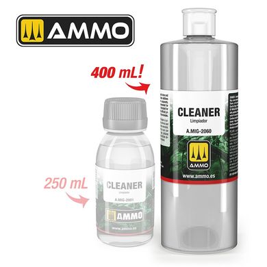 Очисник для акрилових фарб Cleaner (400ml) Ammo Mig 2060