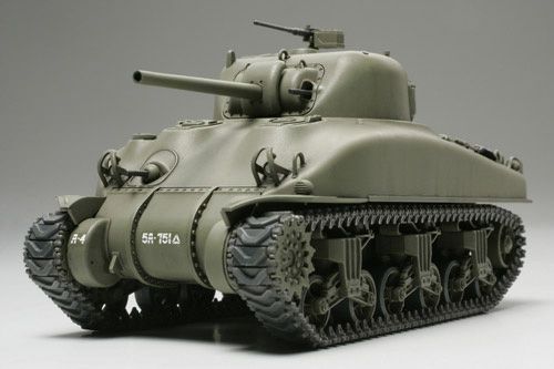 Збірна модель 1/48 танк U.S. Medium Tank M4A1 Sherman Tamiya 32523