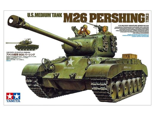 Збірна модель 1/35 американський середній танк M26 Pershing (T26E3) Tamiya 35254