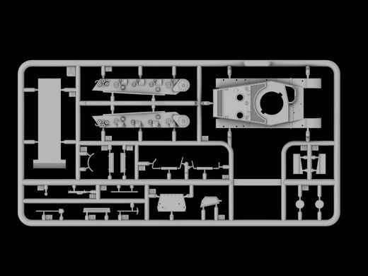 Сборная модель 1:72 САУ Toldi Pancelvadasz IBG Models 72062