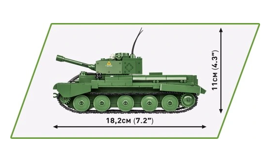 Навачальний конструктор танк 1/35 CROMWELL COBI 2269