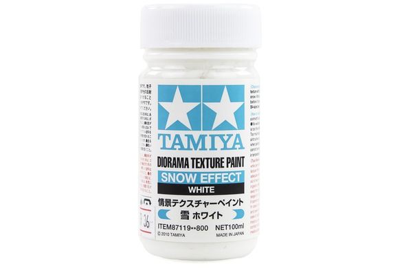 Диорамная паста эффект снега (Diorama Texture Snow Effect) Tamiya 87119