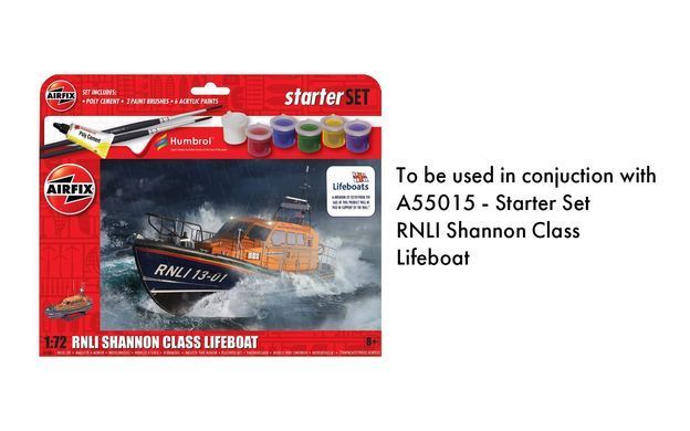 Decals 1:72 for RNLI Shannon Class Lifeboat - Decal Sheet Airfix A65005
