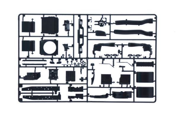Сборная модель 1:24 грузовик MB Actros MP4 Big Space - Grand Prix Edition Italeri 3968