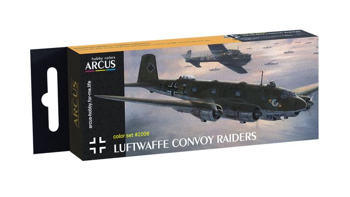 Luftwaffe Convoy Raiders Arcus 2008 Enamel Paint Set