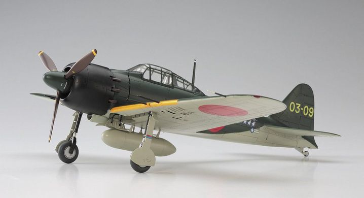 Збірна модель 1/32 винищувачMitsubishi A6M5c Zero Fighter "Zeke" Type 52 Hasegawa 08884