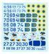 Decal 1:72 "Torn" (geometric) camouflage Su-27 Ukrainian Air Force Foxbot 72-077