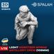 Set of figures 1:72 artillery crew of howitzer M119A2 SPALAH 28472