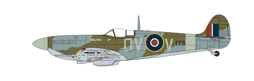 Збірна модель 1/72 літак Supermarine Spitfire Mk.Vc Airfix A02108A